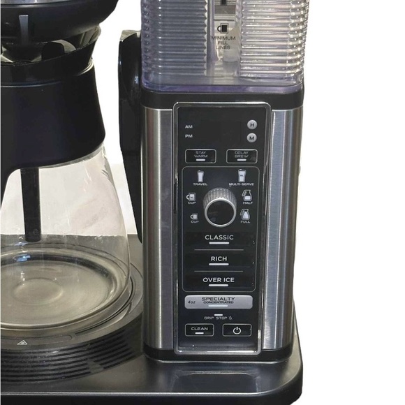 Ninja CM401 Specialty 10-Cup Coffee Maker with Fold-Away Frother & Glass Carafe - Picture 3 of 7